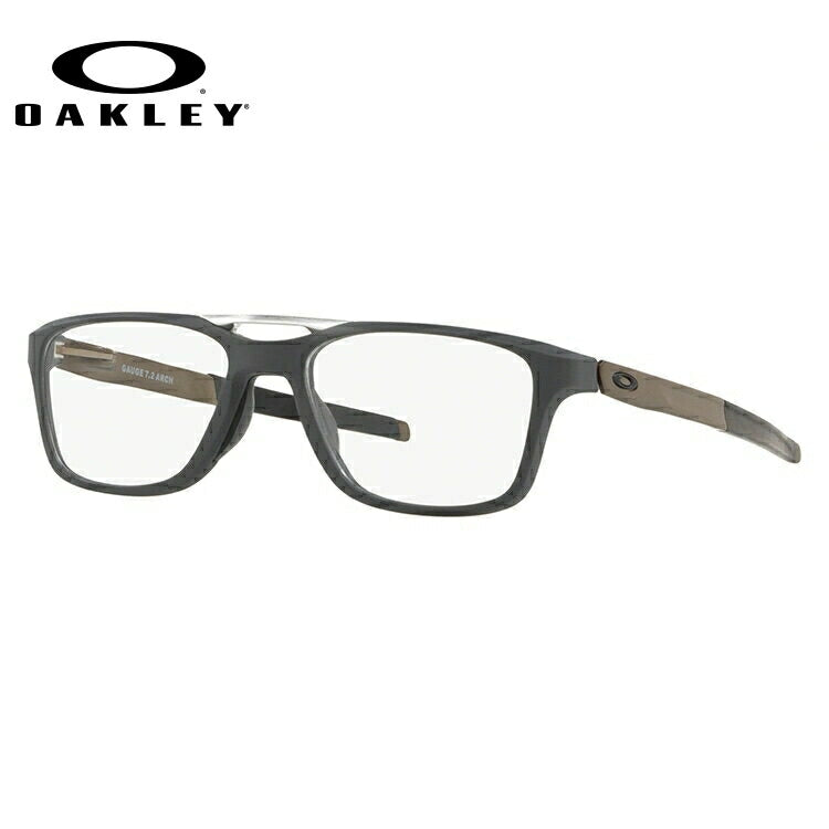 オークリー 眼鏡 フレーム OAKLEY メガネ GAUGE 7.2 ARCH ゲージ7.2アーチ OX8113-0255 55 TrueBridge(4種ノーズパッド付) ウェリントン型 スポーツ メンズ レディース 度付き 度なし 伊達 ダテ めがね 老眼鏡 サングラス ラッピング無料