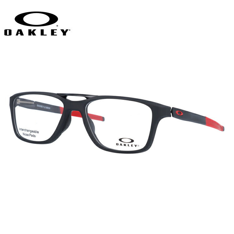 オークリー 眼鏡 フレーム OAKLEY メガネ GAUGE 7.2 ARCH ゲージ7.2アーチ OX8113-0455 55 TrueBridge(4種ノーズパッド付) ウェリントン型 スポーツ メンズ レディース 度付き 度なし 伊達 ダテ めがね 老眼鏡 サングラス ラッピング無料