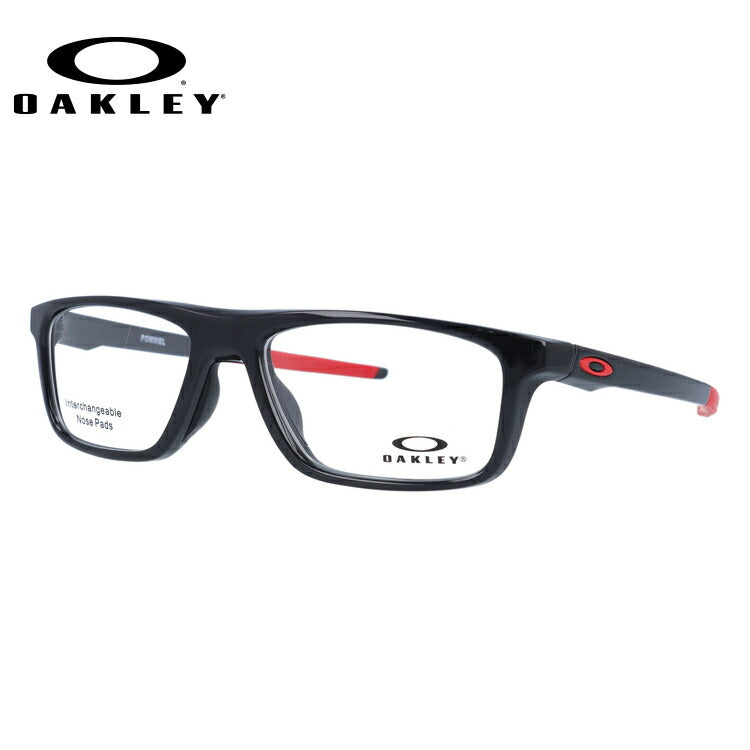オークリー 眼鏡 フレーム OAKLEY メガネ POMMEL ポメル OX8127-0453 53 TrueBridge(4種ノーズパッド付) ウェリントン型 スポーツ メンズ レディース 度付き 度なし 伊達 ダテ めがね 老眼鏡 サングラス ラッピング無料