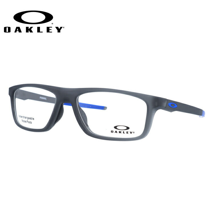オークリー 眼鏡 フレーム OAKLEY メガネ POMMEL ポメル OX8127-0255 55 TrueBridge(4種ノーズパッド付) ウェリントン型 スポーツ メンズ レディース 度付き 度なし 伊達 ダテ めがね 老眼鏡 サングラス ラッピング無料