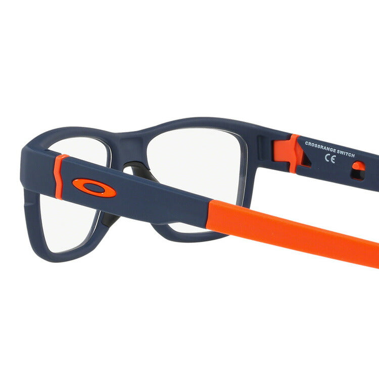 オークリー 眼鏡 フレーム OAKLEY メガネ CROSSRANGE SWITCH クロスレンジスイッチ OX8132-0254 54 TrueBridge(4種ノーズパッド付) スクエア型 スポーツ メンズ レディース 度付き 度なし 伊達 ダテ めがね 老眼鏡 サングラス ラッピング無料
