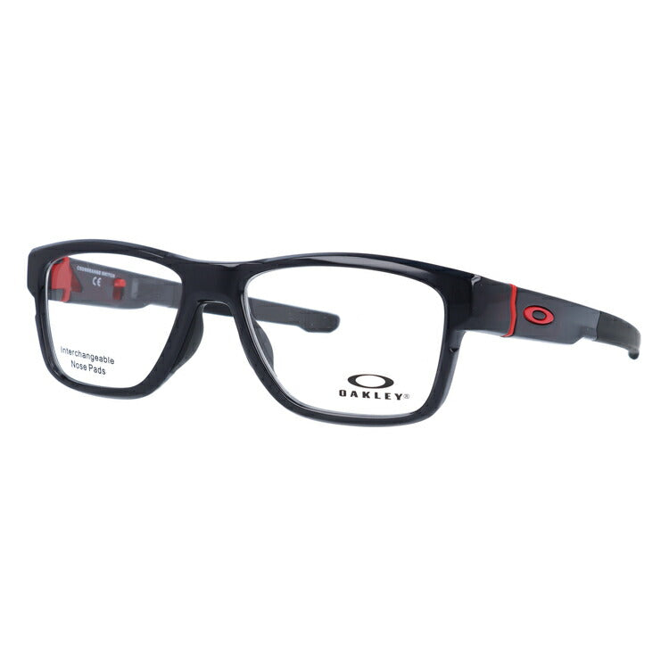 オークリー 眼鏡 フレーム OAKLEY メガネ CROSSRANGE SWITCH クロスレンジスイッチ OX8132-0354 54 TrueBridge(4種ノーズパッド付) スクエア型 スポーツ メンズ レディース 度付き 度なし 伊達 ダテ めがね 老眼鏡 サングラス ラッピング無料