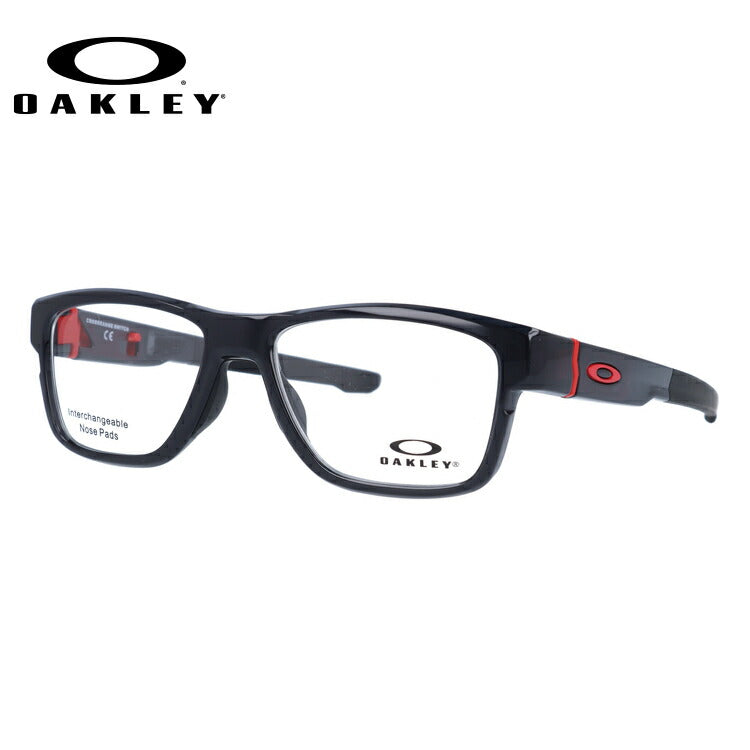 オークリー 眼鏡 フレーム OAKLEY メガネ CROSSRANGE SWITCH クロスレンジスイッチ OX8132-0354 54 TrueBridge(4種ノーズパッド付) スクエア型 スポーツ メンズ レディース 度付き 度なし 伊達 ダテ めがね 老眼鏡 サングラス ラッピング無料