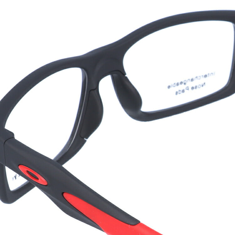 オークリー 眼鏡 フレーム OAKLEY メガネ CROSSLINK MNP クロスリンクMNP OX8141-0156 56 TrueBridge(4種ノーズパッド付) スクエア型 スポーツ メンズ レディース 度付き 度なし 伊達 ダテ めがね 老眼鏡 サングラス ラッピング無料