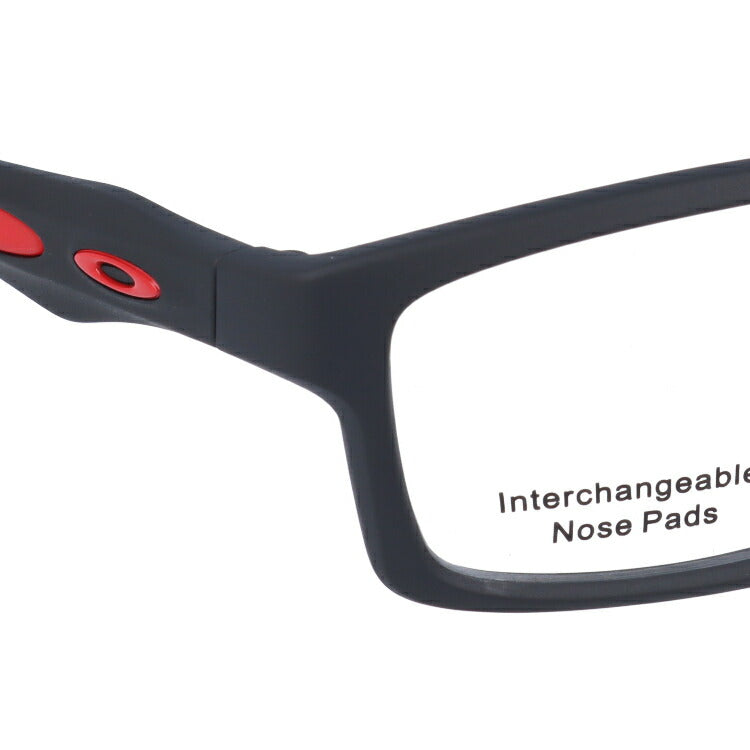 オークリー 眼鏡 フレーム OAKLEY メガネ CROSSLINK MNP クロスリンクMNP OX8141-0156 56 TrueBridge(4種ノーズパッド付) スクエア型 スポーツ メンズ レディース 度付き 度なし 伊達 ダテ めがね 老眼鏡 サングラス ラッピング無料