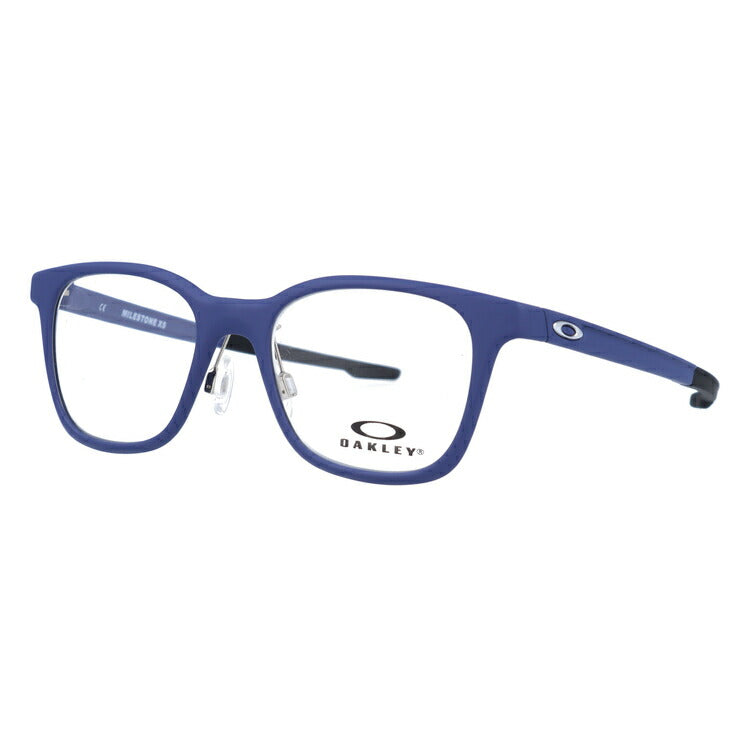 【キッズ・ジュニア用】オークリー 眼鏡 フレーム OAKLEY メガネ MILESTONE XS マイルストーンXS OY8004-0345 45 レギュラーフィット(調整可能ノーズパッド) ウェリントン型 子供 ユース 度付き 度なし 伊達 ダテ めがね 老眼鏡 サングラス