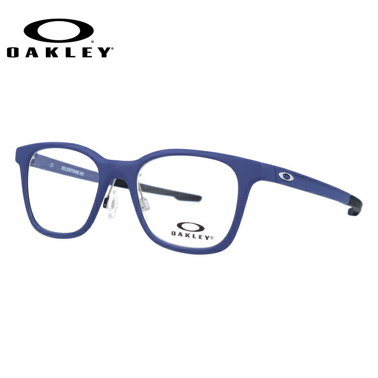 【キッズ・ジュニア用】オークリー 眼鏡 フレーム OAKLEY メガネ MILESTONE XS マイルストーンXS OY8004-0345 45 レギュラーフィット(調整可能ノーズパッド) ウェリントン型 子供 ユース 度付き 度なし 伊達 ダテ めがね 老眼鏡 サングラス