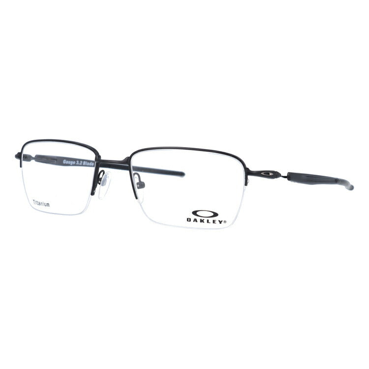 オークリー 眼鏡 フレーム OAKLEY メガネ GAUGE 3.2 BLADE ガレージ3.2ブレード OX5128-0152 52 レギュラーフィット(調整可能ノーズパッド) スクエア型 メンズ レディース 度付き 度なし 伊達 ダテ めがね 老眼鏡 サングラス ラッピング無料