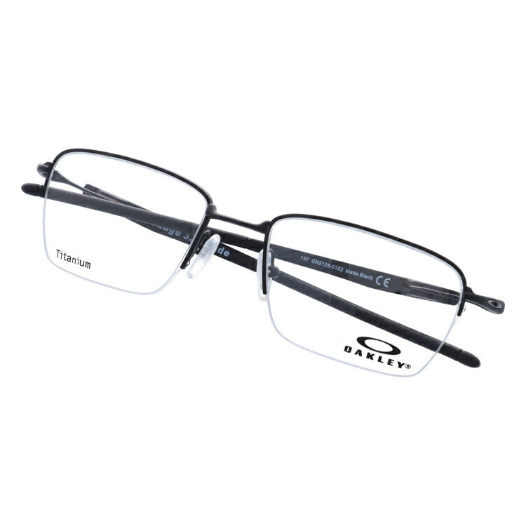 オークリー 眼鏡 フレーム OAKLEY メガネ GAUGE 3.2 BLADE ガレージ3.2ブレード OX5128-0152 52 レギュラーフィット(調整可能ノーズパッド) スクエア型 メンズ レディース 度付き 度なし 伊達 ダテ めがね 老眼鏡 サングラス ラッピング無料