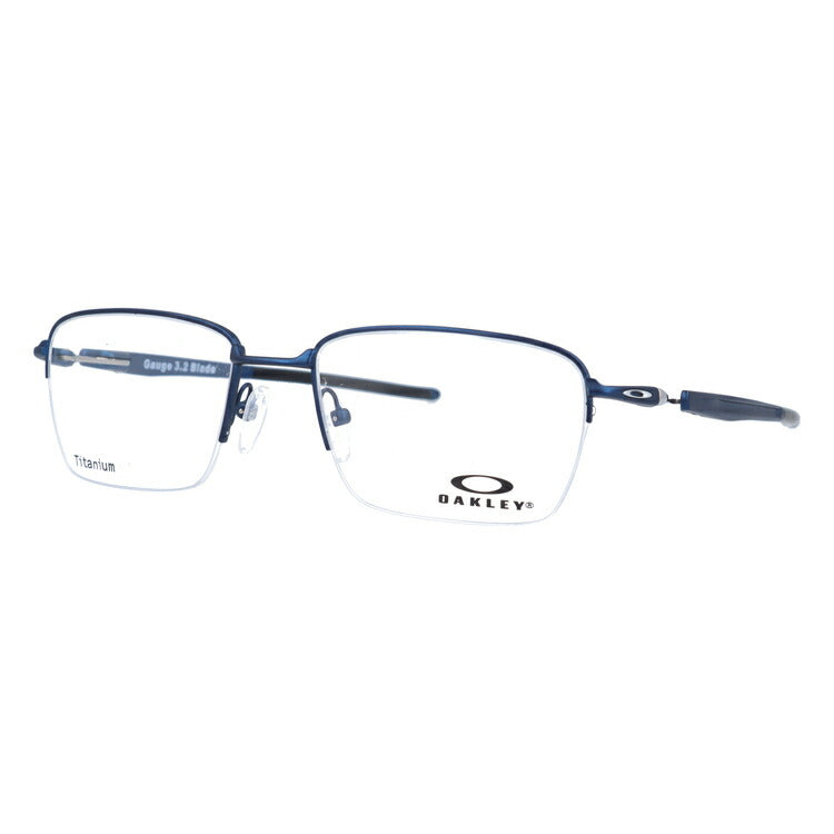 オークリー 眼鏡 フレーム OAKLEY メガネ GAUGE 3.2 BLADE ガレージ3.2ブレード OX5128-0352 52 レギュラーフィット(調整可能ノーズパッド) スクエア型 メンズ レディース 度付き 度なし 伊達 ダテ めがね 老眼鏡 サングラス ラッピング無料