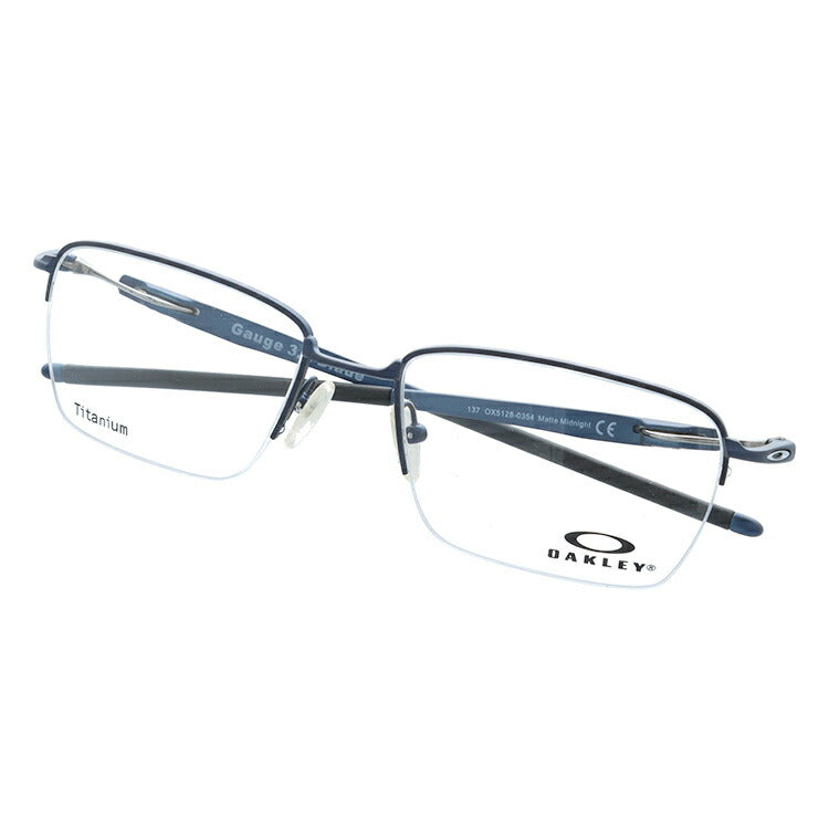 オークリー 眼鏡 フレーム OAKLEY メガネ GAUGE 3.2 BLADE ガレージ3.2ブレード OX5128-0354 54 レギュラーフィット(調整可能ノーズパッド) スクエア型 メンズ レディース 度付き 度なし 伊達 ダテ めがね 老眼鏡 サングラス ラッピング無料