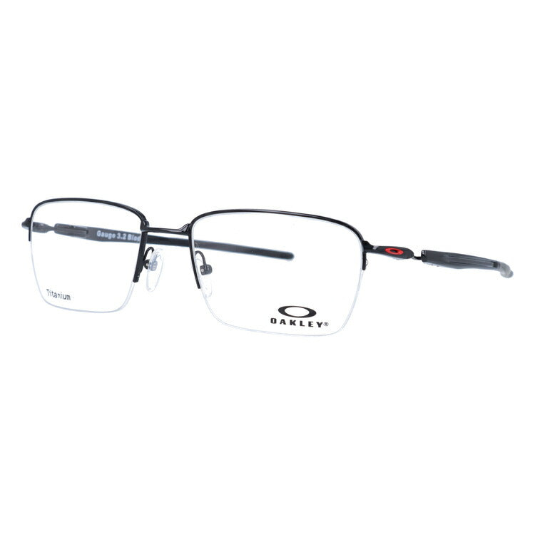 オークリー 眼鏡 フレーム OAKLEY メガネ GAUGE 3.2 BLADE ガレージ3.2ブレード OX5128-0454 54 レギュラーフィット(調整可能ノーズパッド) スクエア型 メンズ レディース 度付き 度なし 伊達 ダテ めがね 老眼鏡 サングラス ラッピング無料