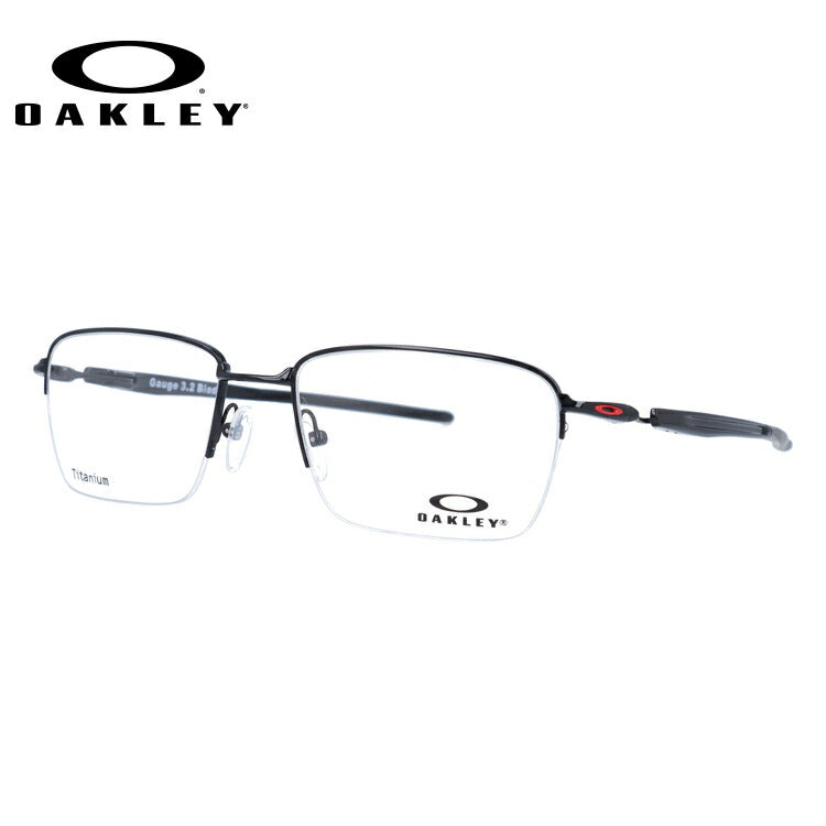 オークリー 眼鏡 フレーム OAKLEY メガネ GAUGE 3.2 BLADE ガレージ3.2ブレード OX5128-0454 54 レギュラーフィット(調整可能ノーズパッド) スクエア型 メンズ レディース 度付き 度なし 伊達 ダテ めがね 老眼鏡 サングラス ラッピング無料