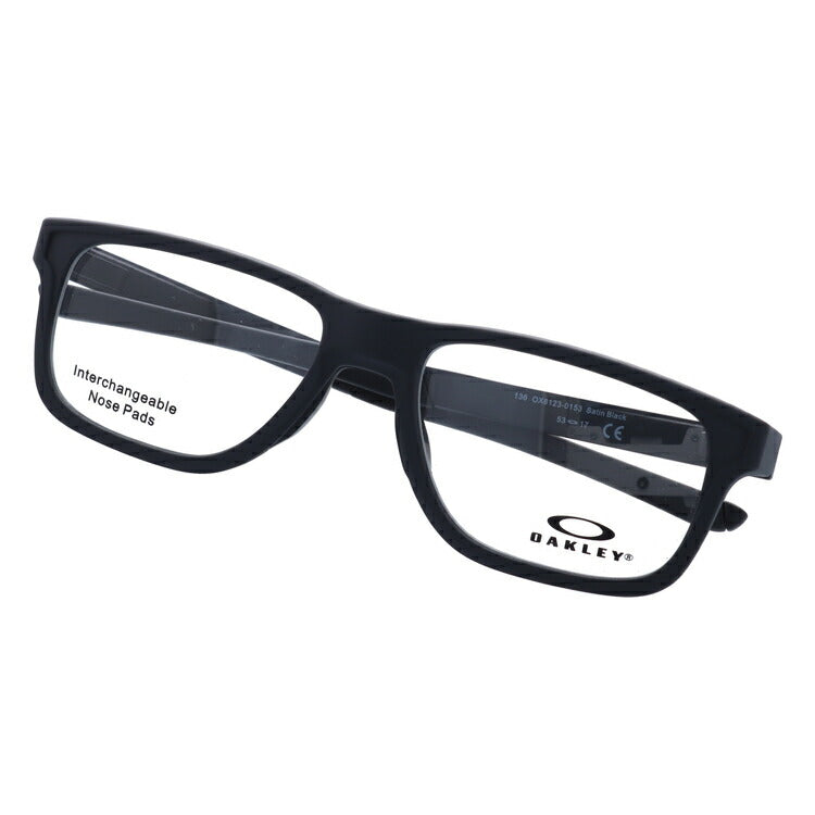 オークリー 眼鏡 フレーム OAKLEY メガネ SUNDER サンダー OX8123-0153 53 TrueBridge(4種ノーズパッド付) スクエア型 スポーツ メンズ レディース 度付き 度なし 伊達 ダテ めがね 老眼鏡 サングラス ラッピング無料