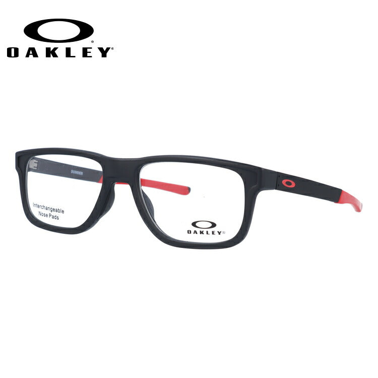 オークリー 眼鏡 フレーム OAKLEY メガネ SUNDER サンダー OX8123-0353 53 TrueBridge(4種ノーズパッド付) スクエア型 スポーツ メンズ レディース 度付き 度なし 伊達 ダテ めがね 老眼鏡 サングラス ラッピング無料