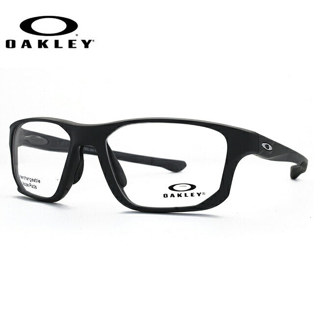 オークリー 眼鏡 フレーム OAKLEY メガネ CROSSLINK FIT クロスリンクフィット OX8136M-0355 55 レギュラーフィット スクエア型 スポーツ メンズ レディース 度付き 度なし 伊達 ダテ めがね 老眼鏡 サングラス ラッピング無料