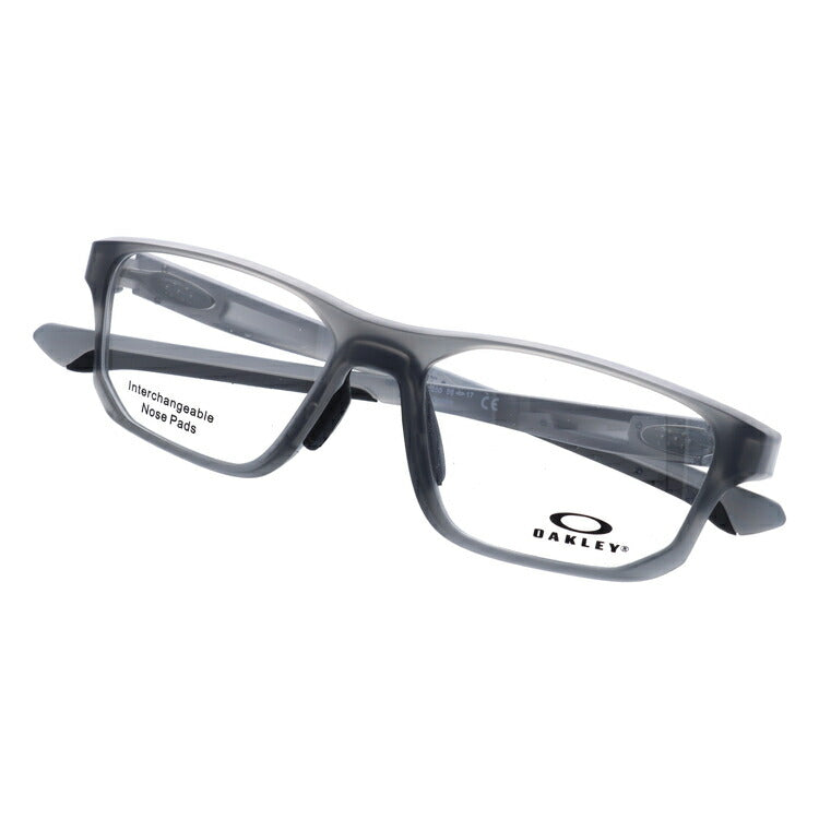 オークリー 眼鏡 フレーム OAKLEY メガネ CROSSLINK FIT クロスリンクフィット OX8142-0256 56 アジアンフィット スクエア型 スポーツ メンズ レディース 度付き 度なし 伊達 ダテ めがね 老眼鏡 サングラス ラッピング無料