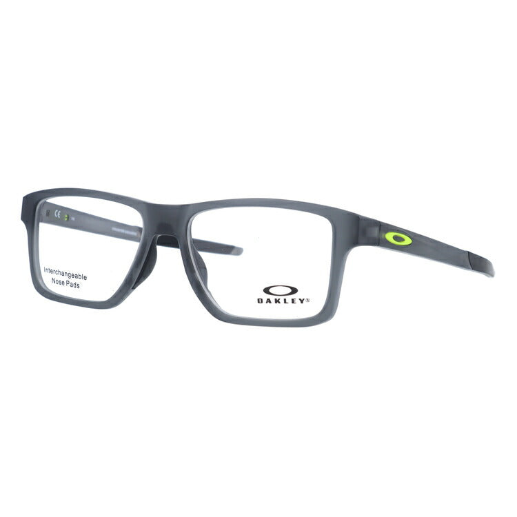 オークリー 眼鏡 フレーム OAKLEY メガネ CHAMFER SQUARED シャンファースクエア OX8143-0252 52 TrueBridge(4種ノーズパッド付) スクエア型 スポーツ メンズ レディース 度付き 度なし 伊達 ダテ めがね 老眼鏡 サングラス ラッピング無料