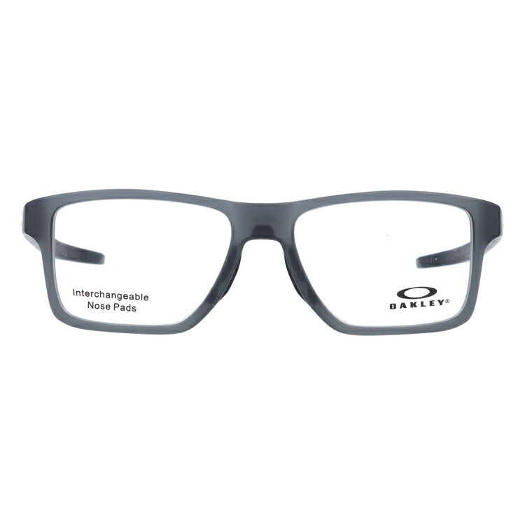 オークリー 眼鏡 フレーム OAKLEY メガネ CHAMFER SQUARED シャンファースクエア OX8143-0252 52 TrueBridge(4種ノーズパッド付) スクエア型 スポーツ メンズ レディース 度付き 度なし 伊達 ダテ めがね 老眼鏡 サングラス ラッピング無料