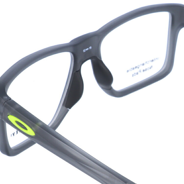 オークリー 眼鏡 フレーム OAKLEY メガネ CHAMFER SQUARED シャンファースクエア OX8143-0252 52 TrueBridge(4種ノーズパッド付) スクエア型 スポーツ メンズ レディース 度付き 度なし 伊達 ダテ めがね 老眼鏡 サングラス ラッピング無料