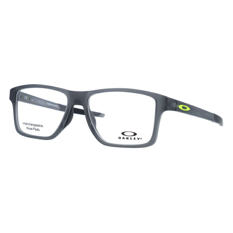 オークリー 眼鏡 フレーム OAKLEY メガネ CHAMFER SQUARED シャンファースクエア OX8143-0254 54 TrueBridge(4種ノーズパッド付) スクエア型 スポーツ メンズ レディース 度付き 度なし 伊達 ダテ めがね 老眼鏡 サングラス ラッピング無料