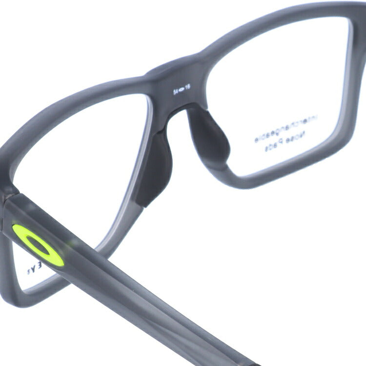 オークリー 眼鏡 フレーム OAKLEY メガネ CHAMFER SQUARED シャンファースクエア OX8143-0254 54 TrueBridge(4種ノーズパッド付) スクエア型 スポーツ メンズ レディース 度付き 度なし 伊達 ダテ めがね 老眼鏡 サングラス ラッピング無料