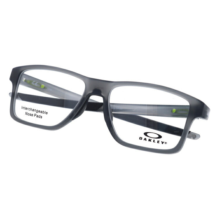 オークリー 眼鏡 フレーム OAKLEY メガネ CHAMFER SQUARED シャンファースクエア OX8143-0254 54 TrueBridge(4種ノーズパッド付) スクエア型 スポーツ メンズ レディース 度付き 度なし 伊達 ダテ めがね 老眼鏡 サングラス ラッピング無料