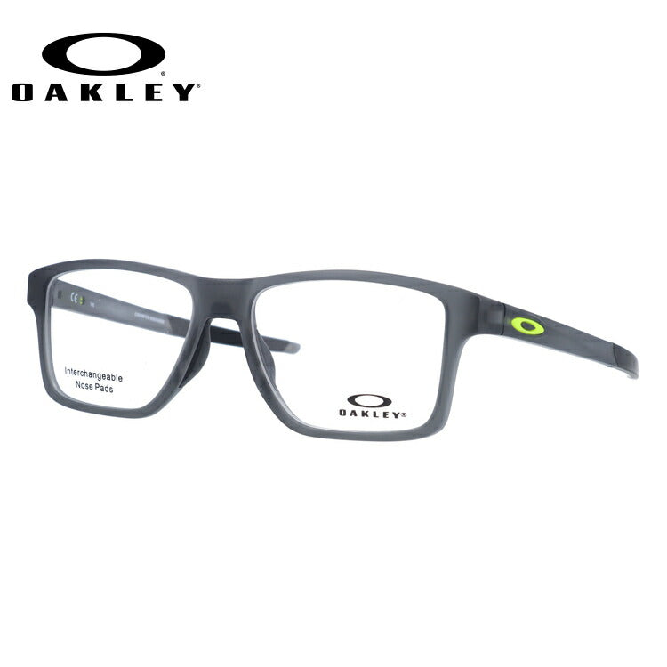 オークリー 眼鏡 フレーム OAKLEY メガネ CHAMFER SQUARED シャンファースクエア OX8143-0254 54 TrueBridge(4種ノーズパッド付) スクエア型 スポーツ メンズ レディース 度付き 度なし 伊達 ダテ めがね 老眼鏡 サングラス ラッピング無料