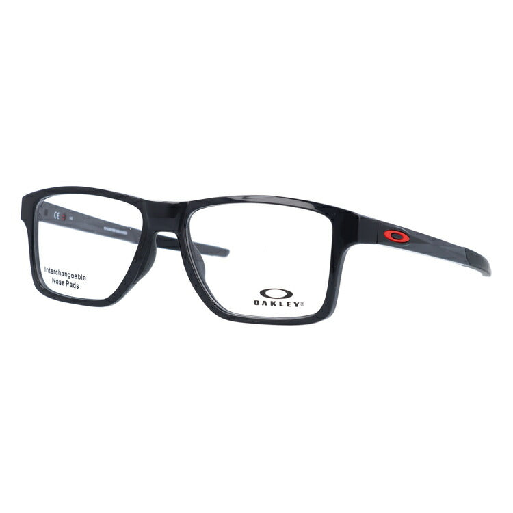 オークリー 眼鏡 フレーム OAKLEY メガネ CHAMFER SQUARED シャンファースクエア OX8143-0354 54 TrueBridge(4種ノーズパッド付) スクエア型 スポーツ メンズ レディース 度付き 度なし 伊達 ダテ めがね 老眼鏡 サングラス ラッピング無料