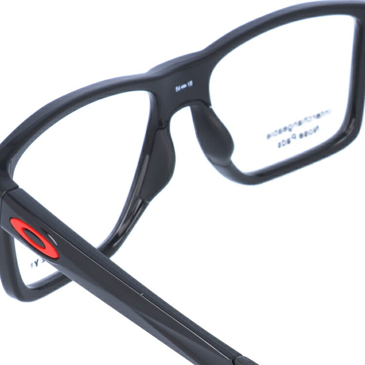 オークリー 眼鏡 フレーム OAKLEY メガネ CHAMFER SQUARED シャンファースクエア OX8143-0354 54 TrueBridge(4種ノーズパッド付) スクエア型 スポーツ メンズ レディース 度付き 度なし 伊達 ダテ めがね 老眼鏡 サングラス ラッピング無料