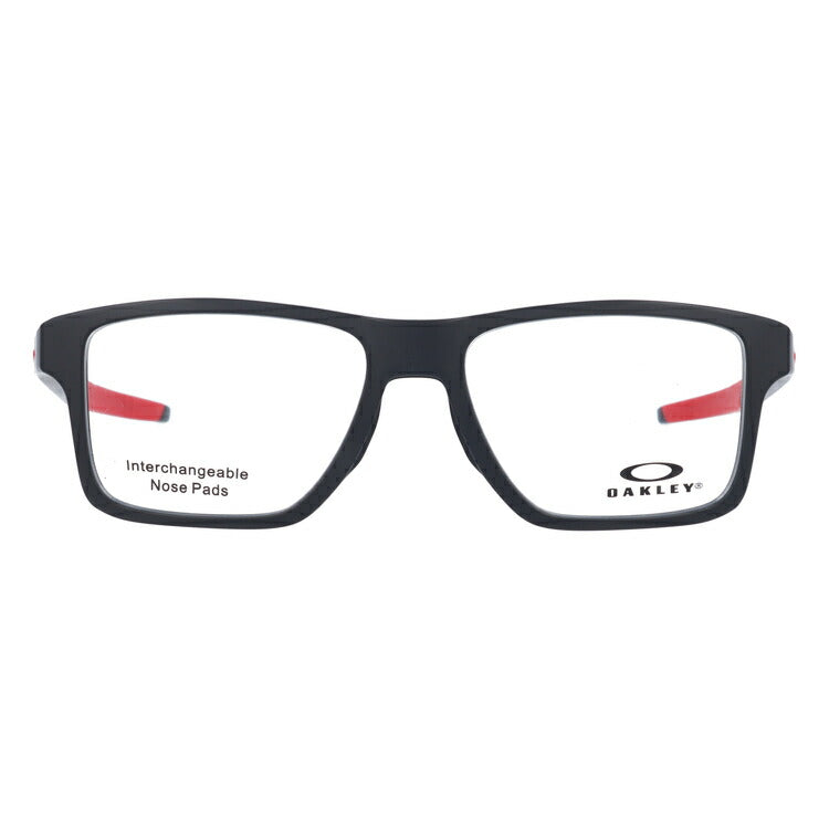 オークリー 眼鏡 フレーム OAKLEY メガネ CHAMFER SQUARED シャンファースクエア OX8143-0552 52 TrueBridge(4種ノーズパッド付) スクエア型 スポーツ メンズ レディース 度付き 度なし 伊達 ダテ めがね 老眼鏡 サングラス ラッピング無料