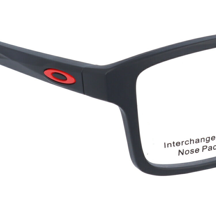 オークリー 眼鏡 フレーム OAKLEY メガネ CHAMFER SQUARED シャンファースクエア OX8143-0552 52 TrueBridge(4種ノーズパッド付) スクエア型 スポーツ メンズ レディース 度付き 度なし 伊達 ダテ めがね 老眼鏡 サングラス ラッピング無料