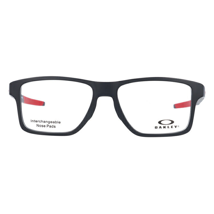 オークリー 眼鏡 フレーム OAKLEY メガネ CHAMFER SQUARED シャンファースクエア OX8143-0554 54 TrueBridge(4種ノーズパッド付) スクエア型 スポーツ メンズ レディース 度付き 度なし 伊達 ダテ めがね 老眼鏡 サングラス ラッピング無料