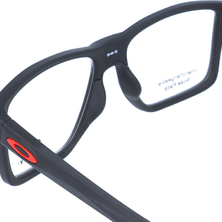 オークリー 眼鏡 フレーム OAKLEY メガネ CHAMFER SQUARED シャンファースクエア OX8143-0554 54 TrueBridge(4種ノーズパッド付) スクエア型 スポーツ メンズ レディース 度付き 度なし 伊達 ダテ めがね 老眼鏡 サングラス ラッピング無料