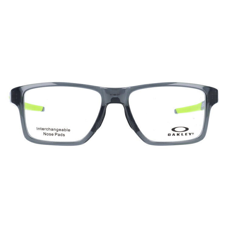 オークリー 眼鏡 フレーム OAKLEY メガネ CHAMFER SQUARED シャンファースクエア OX8143-0652 52 TrueBridge(4種ノーズパッド付) スクエア型 スポーツ メンズ レディース 度付き 度なし 伊達 ダテ めがね 老眼鏡 サングラス ラッピング無料
