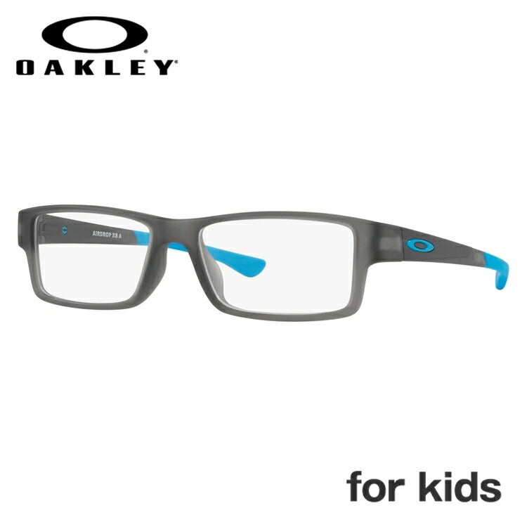【キッズ・ジュニア用】オークリー 眼鏡 フレーム OAKLEY メガネ AIRDROP XS エアドロップXS OY8006-0452 52 アジアンフィット スクエア型 スポーツ 子供 ユース 度付き 度なし 伊達 ダテ めがね 老眼鏡 サングラス ラッピング無料
