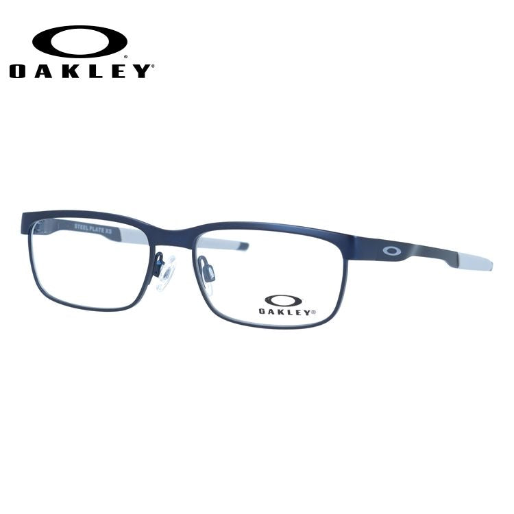 【キッズ・ジュニア用】オークリー 眼鏡 フレーム OAKLEY メガネ STEEL PLATE XS スチールプレートXS OY3002-0348 48 レギュラーフィット（調整可能ノーズパッド） スクエア型 子供 ユース 度付き 度なし 伊達 ダテ めがね 老眼鏡 ラッピング無料