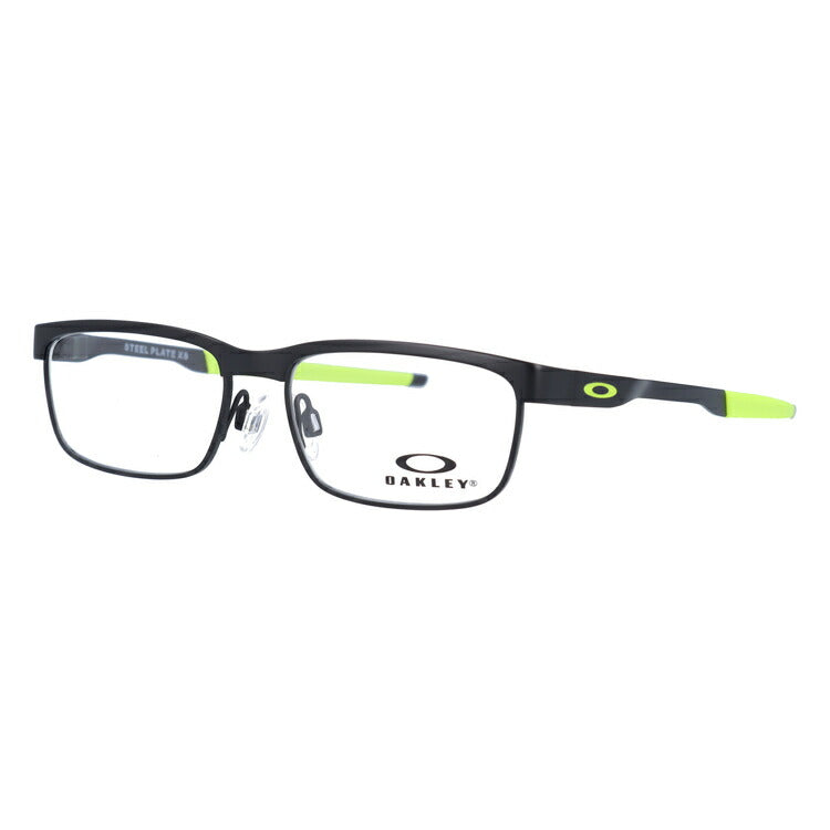 【キッズ・ジュニア用】オークリー 眼鏡 フレーム OAKLEY メガネ STEEL PLATE XS スチールプレートXS OY3002-0446 46 レギュラーフィット(調整可能ノーズパッド) スクエア型 子供 ユース 度付き 度なし 伊達 ダテ めがね 老眼鏡 ラッピング無料