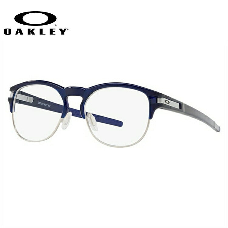 オークリー 眼鏡 フレーム OAKLEY メガネ LATCH KEY RX ラッチキーRX OX8134-0350 50 レギュラーフィット(調整可能ノーズパッド) サーモント型/ブロー型 メンズ レディース 度付き 度なし 伊達 ダテ めがね 老眼鏡 サングラス ラッピング無料