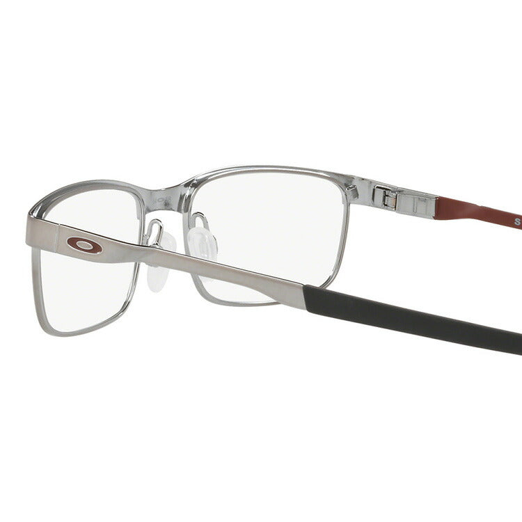 オークリー 眼鏡 フレーム OAKLEY メガネ STEEL PLATE スチールプレート OX3222-0754 54 レギュラーフィット(調整可能ノーズパッド) スクエア型 メンズ レディース 度付き 度なし 伊達 ダテ めがね 老眼鏡 サングラス ラッピング無料