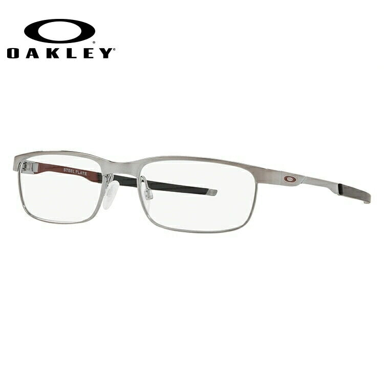 オークリー 眼鏡 フレーム OAKLEY メガネ STEEL PLATE スチールプレート OX3222-0754 54 レギュラーフィット(調整可能ノーズパッド) スクエア型 メンズ レディース 度付き 度なし 伊達 ダテ めがね 老眼鏡 サングラス ラッピング無料