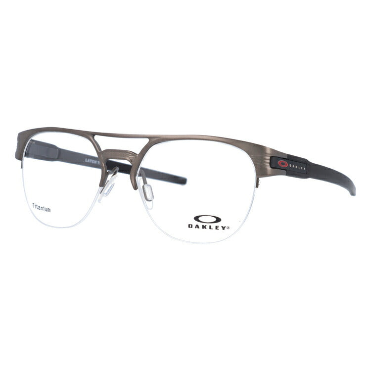 オークリー 眼鏡 フレーム OAKLEY メガネ LATCH KEY TI ラッチキーTI OX5134-0452 52 レギュラーフィット(調整可能ノーズパッド) サーモント型/ブロー型 メンズ レディース 度付き 度なし 伊達 ダテ めがね 老眼鏡 サングラス