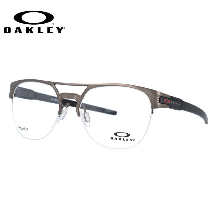 オークリー 眼鏡 フレーム OAKLEY メガネ LATCH KEY TI ラッチキーTI OX5134-0454 54 レギュラーフィット(調整可能ノーズパッド) サーモント型/ブロー型 メンズ レディース 度付き 度なし 伊達 ダテ めがね 老眼鏡 サングラス
