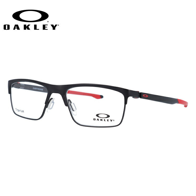 オークリー 眼鏡 フレーム OAKLEY メガネ CARTRIDGE カートリッジ OX5137-0452 52 レギュラーフィット(調整可能ノーズパッド) スクエア型 メンズ レディース 度付き 度なし 伊達 ダテ めがね 老眼鏡 サングラス ラッピング無料