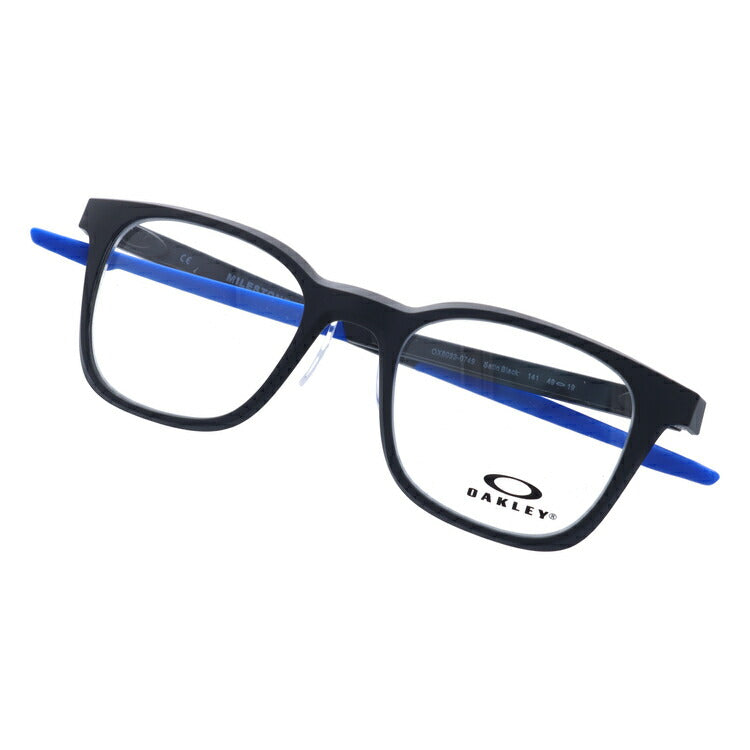 オークリー 眼鏡 フレーム OAKLEY メガネ MILESTONE 3.0 マイルストーン3.0 OX8093-0749 49 レギュラーフィット ウェリントン型 スポーツ メンズ レディース 度付き 度なし 伊達 ダテ めがね 老眼鏡 サングラス ラッピング無料