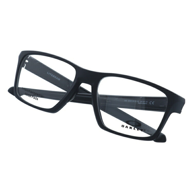 オークリー 眼鏡 フレーム OAKLEY メガネ LIGHTBEAM ライトビーム OX8140-0155 55 TrueBridge(4種ノーズパッド付) スクエア型 スポーツ メンズ レディース 度付き 度なし 伊達 ダテ めがね 老眼鏡 サングラス ラッピング無料