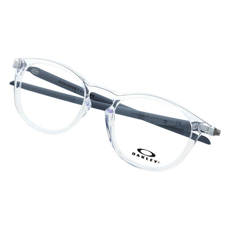 オークリー 眼鏡 フレーム OAKLEY メガネ PITCHMAN R CARBON ピッチマンRカーボン OX8149-0350 50 レギュラーフィット ウェリントン型 スポーツ メンズ レディース 度付き 度なし 伊達 ダテ めがね 老眼鏡 サングラス