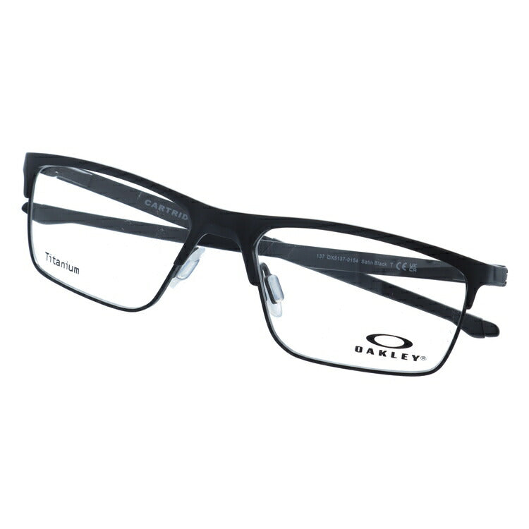 オークリー 眼鏡 フレーム OAKLEY メガネ CARTRIDGE カートリッジ OX5137-0154 54 レギュラーフィット(調整可能ノーズパッド) スクエア型 メンズ レディース 度付き 度なし 伊達 ダテ めがね 老眼鏡 サングラス ラッピング無料