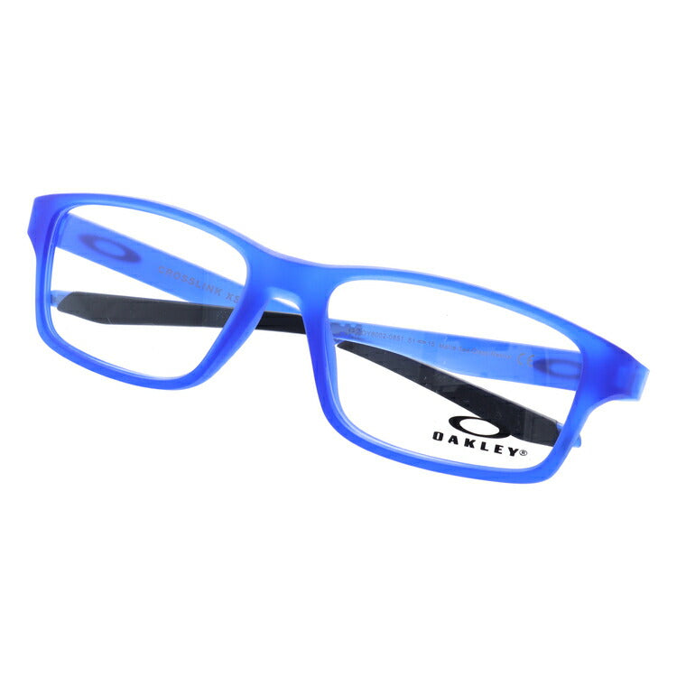 【キッズ・ジュニア用】オークリー 眼鏡 フレーム OAKLEY メガネ CROSSLINK XS クロスリンクXS OY8002-0851 51 レギュラーフィット スクエア型 スポーツ 子供 ユース 度付き 度なし 伊達 ダテ めがね 老眼鏡 サングラス ラッピング無料