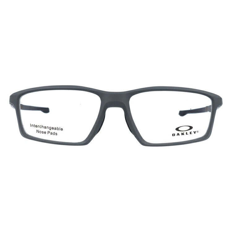オークリー 眼鏡 フレーム OAKLEY メガネ CHAMBER チェンバー OX8138-0255 55 TrueBridge(4種ノーズパッド付) スクエア型 スポーツ メンズ レディース 度付き 度なし 伊達 ダテ めがね 老眼鏡 サングラス ラッピング無料